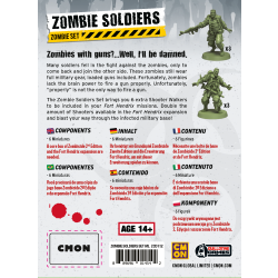 ZOMBICIDE 2.0 Żołnierze Zombie Dodatek