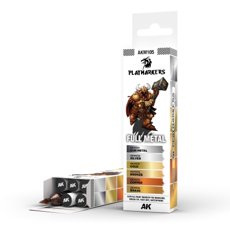 AK Interactive - Playmarkers - Full  Metal