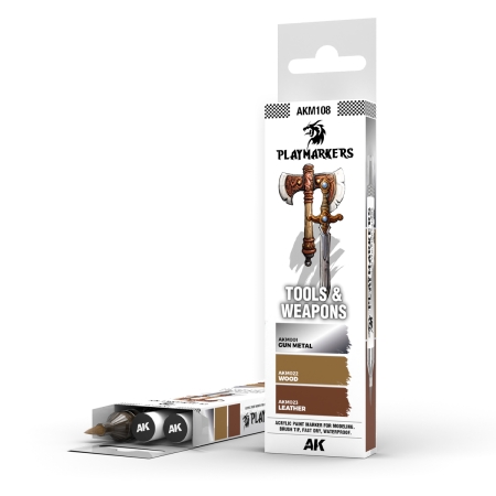 AK Interactive - Playmarkers - Tools and  Weapons