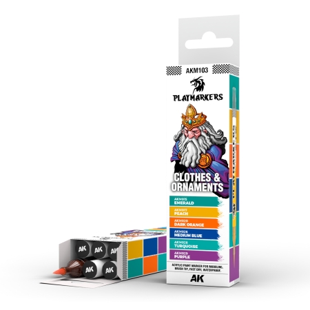 AK Interactive - Playmarkers - Clothes  & Ornaments