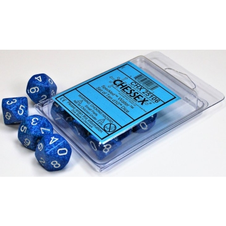 KOŚCI W PUDEŁKU Chessex SET 10 - Speckled Water