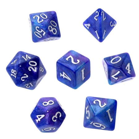 KOŚCI W PUDEŁKU Rebel RPG Akrylowe  Zmierzch