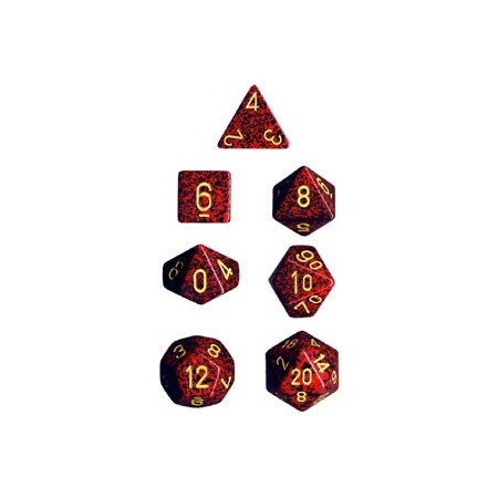 KOŚCI W PUDEŁKU Chessex - Speckled Mercury Polyhedral 7 - Die Set