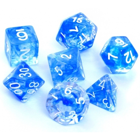 KOŚCI W PUDEŁKU Rebel RPG Nebula - Niebieskie