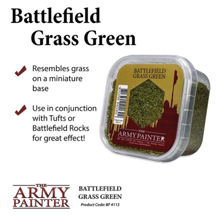 ARMY PAINTER - Battlefields Grass Green
