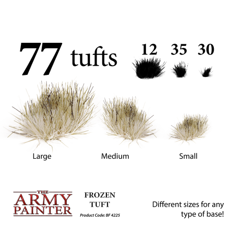 ARMY PAINTER BASING Tuft Frozen