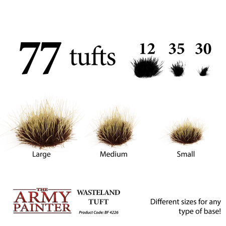 ARMY PAINTER BASING Tuft Wasteland