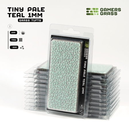 Gamers Grass - Tiny Pale Teal 1mm