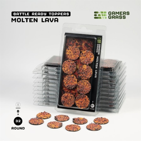 Gamers Grass - Molten Lava 32mm