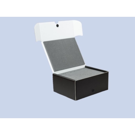 SAFE AND SOUND Black Box Medium Raster 95 mm