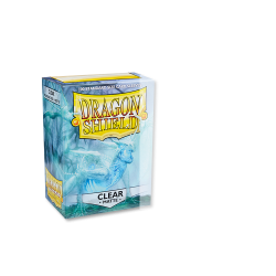 KOSZULKI NA KARTY Dragon Shield 100 szt Matte Clear