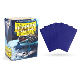 KOSZULKI NA KARTY Dragon Shield 100 szt Matte Blue
