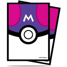 KOSZULKI NA KARTY Pokemon DP 65 szt Master Pokeball