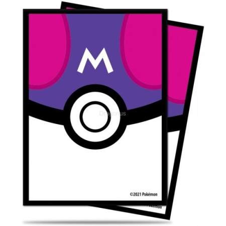 KOSZULKI NA KARTY Pokemon DP 65 szt Master Pokeball