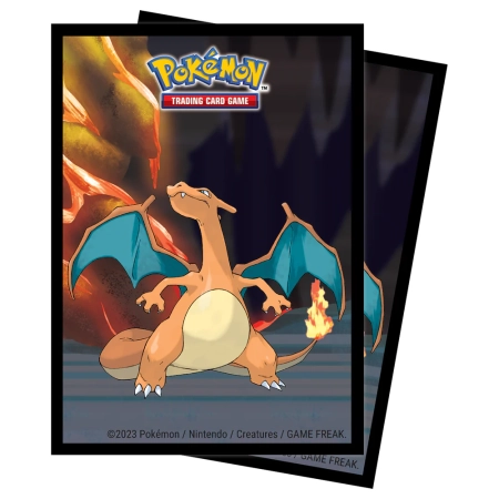 KOSZULKI NA KARTY Pokemon DP 65 szt  Scorching Summit (Charizard )