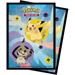KOSZULKI NA KARTY Pokemon DP 65 szt       Pikachu And Minikyu