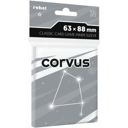 KOSZULKI NA KARTY Rebel 63 x 88 mm  CORVUS INNER Sleeve  100 szt