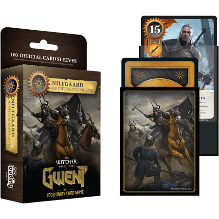 KOSZULKI NA KARTY GWINT - Nilfgaard ( 63  x 88 mm ) 100 szt