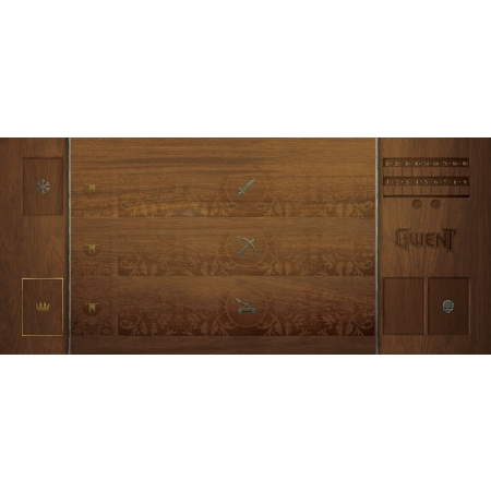 PLAYMAT Gwint - Generic Wood