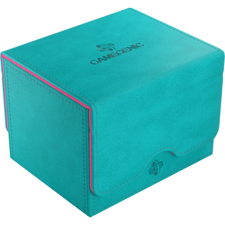 PUDEŁKO NA KARTY Gamegenic Sidekick 100+   XL Kart - Teal/Pink