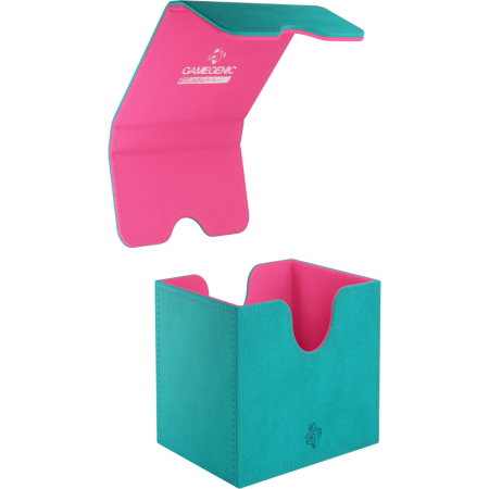 PUDEŁKO NA KARTY Gamegenic Sidekick 100+   XL Kart - Teal/Pink