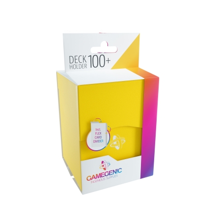 PUDEŁKO NA KARTY Gamegenic Deck Holder  100+ Kart - Yellow