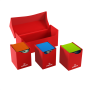 PUDEŁKO NA KARTY Gamegenic Triple Deck  Holder 300+ XL Kart Red