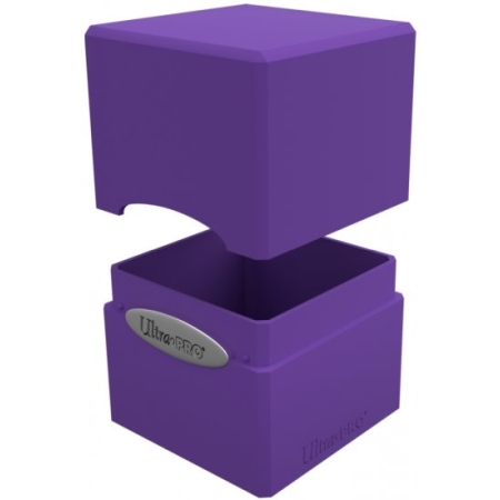 PUDEŁKO NA KARTY Satin Cube Deck Box - Royal Purple