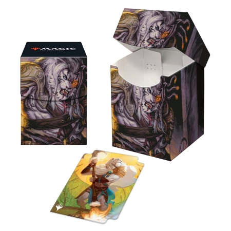 PUDEŁKO NA KARTY Magic PRO-100+ Deck Box Dominaria United Ajani
