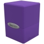 PUDEŁKO NA KARTY Satin Cube Deck Box - Royal Purple