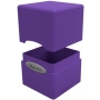 PUDEŁKO NA KARTY Satin Cube Deck Box - Royal Purple
