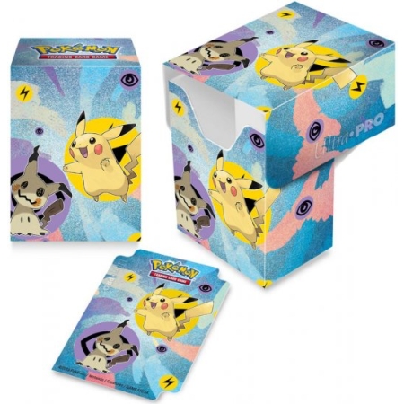 PUDEŁKO NA KARTY Pokemon Pikachu and  Mimikyu