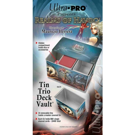 PUDEŁKO MET. DECK VAULT Realms of Havoc