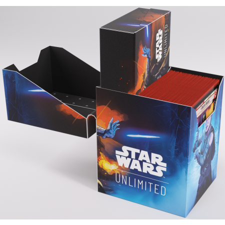 PUDEŁKO NA KARTY Gamegenic SWU Soft  Create Rey/Kylo Ren