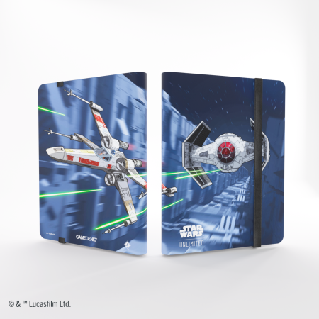 ALBUM NA KARTY 9 pkt Gamegenic Star Wars  X-Wing/Tie Figh