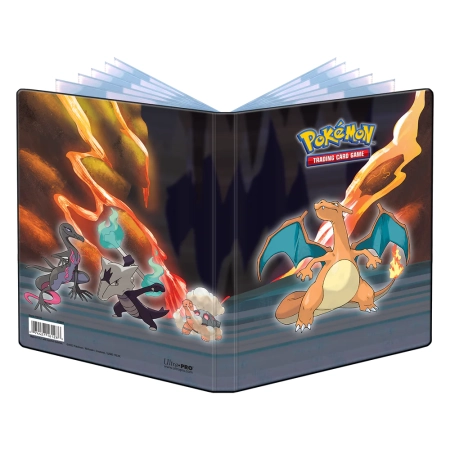 ALBUM NA KARTY Pokemon 4 pkt Scorching  Summit (Charizard )