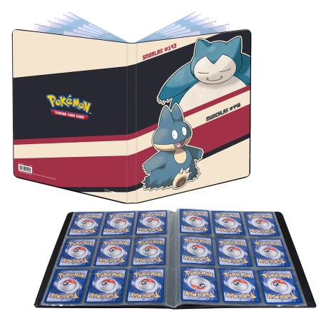 ALBUM NA KARTY Pokemon 9 pkt 180 Kart  Snorlax and Munchlax