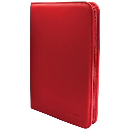 ALBUM NA KARTY 9 pkt VIVID Zippered  Pro-Binder - Red