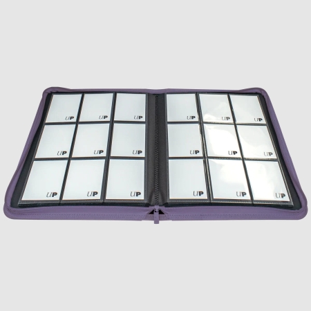 ALBUM NA KARTY 9 pkt VIVID Zippered  Pro-Binder - Purple