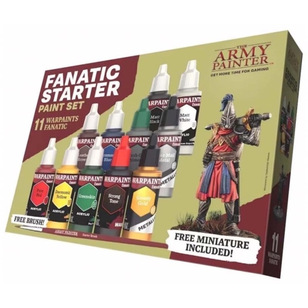 ARMY PAINTER - Warpaints Fanatic Starter  Set