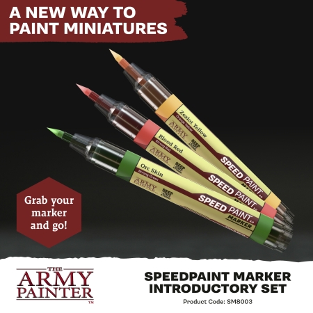 ARMY PAINTER - Speedpaint 2.0 Marker -  Introduktory Set