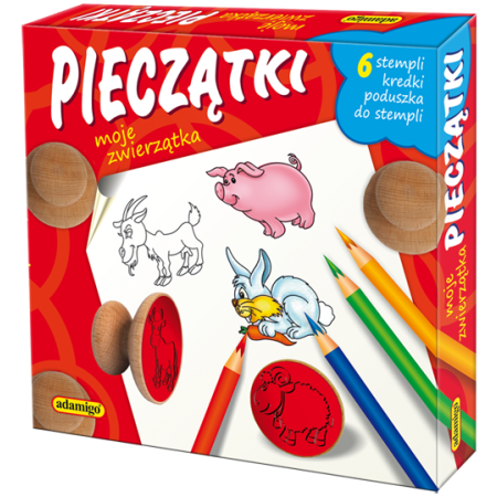 PIECZĄTKI ZWIERZĄTKA Adamigo