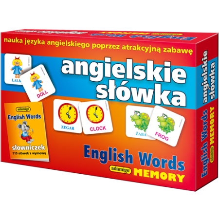 ANGIELSKIE SŁÓWKA MEMORY Adamigo