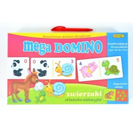 MEGA DOMINO ZWIERZAKI Adamigo