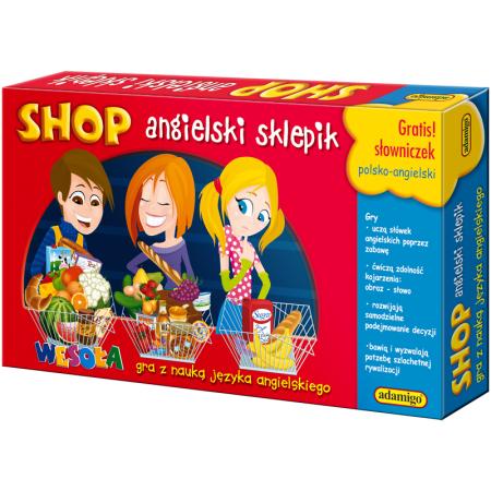 SHOP ANGIELSKI SKLEPIK Adamigo