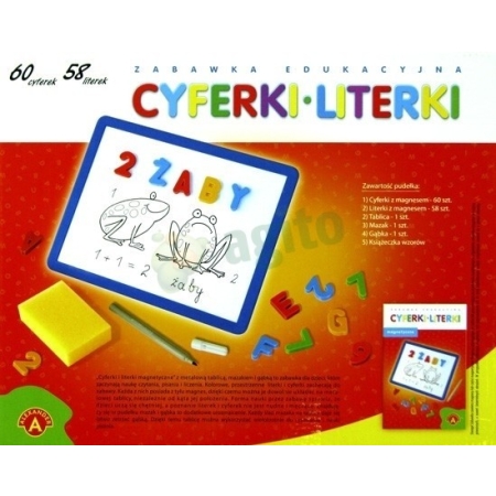 CYFERKI LITERKI MAGNETYCZNE Alexander
