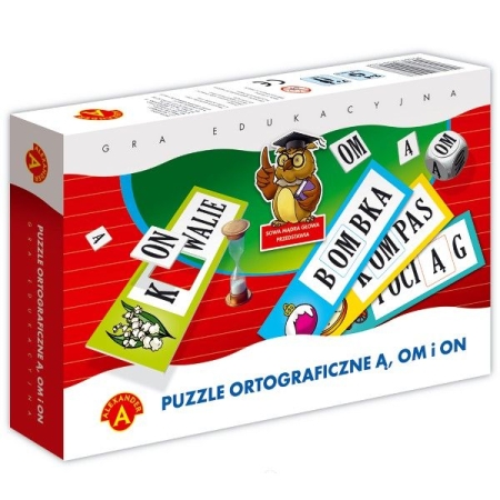 PUZZLE ORTOGRAFICZNE A, OM i ON Alexand.