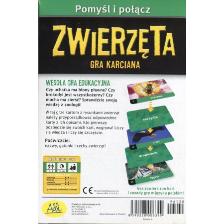 POMYŚL I POŁĄCZ Zwierzęta