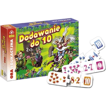 DODAWANIE DO 10 Trefl