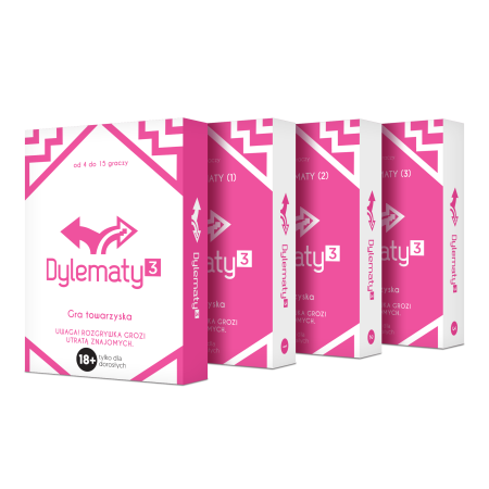 DYLEMATY 2 ed. 3 Gra Towarzyska 18+
